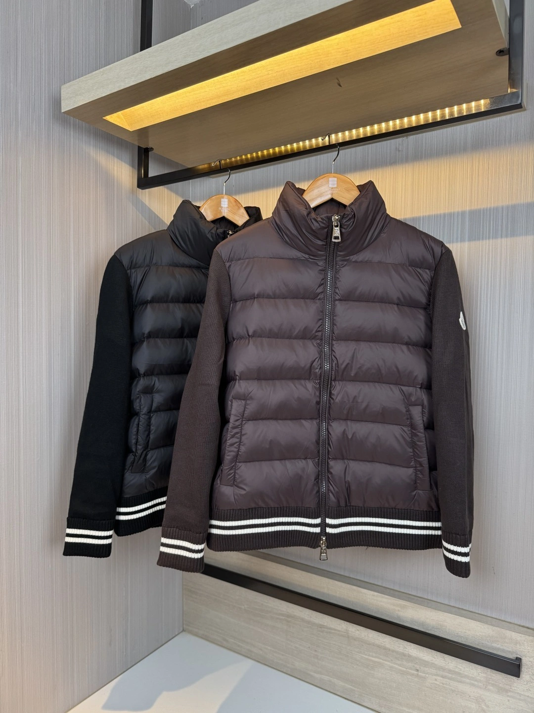 wg.luxury-- 7o9385r Down jacket white goose down 2colour item: E-F409I1524-2